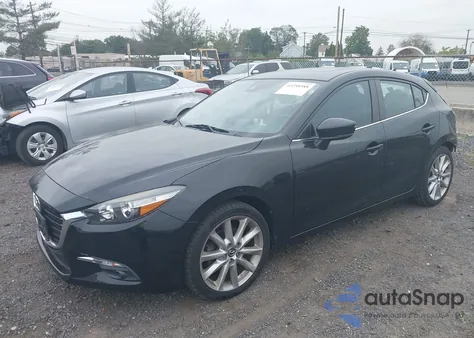 2017 Mazda Mazda3 Grand Touring из США, поврежденный, VIN JM1BN1M34H1146038